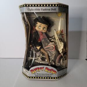 Collectible Betty Boop Biker Doll - Damaged Box - Reduced!